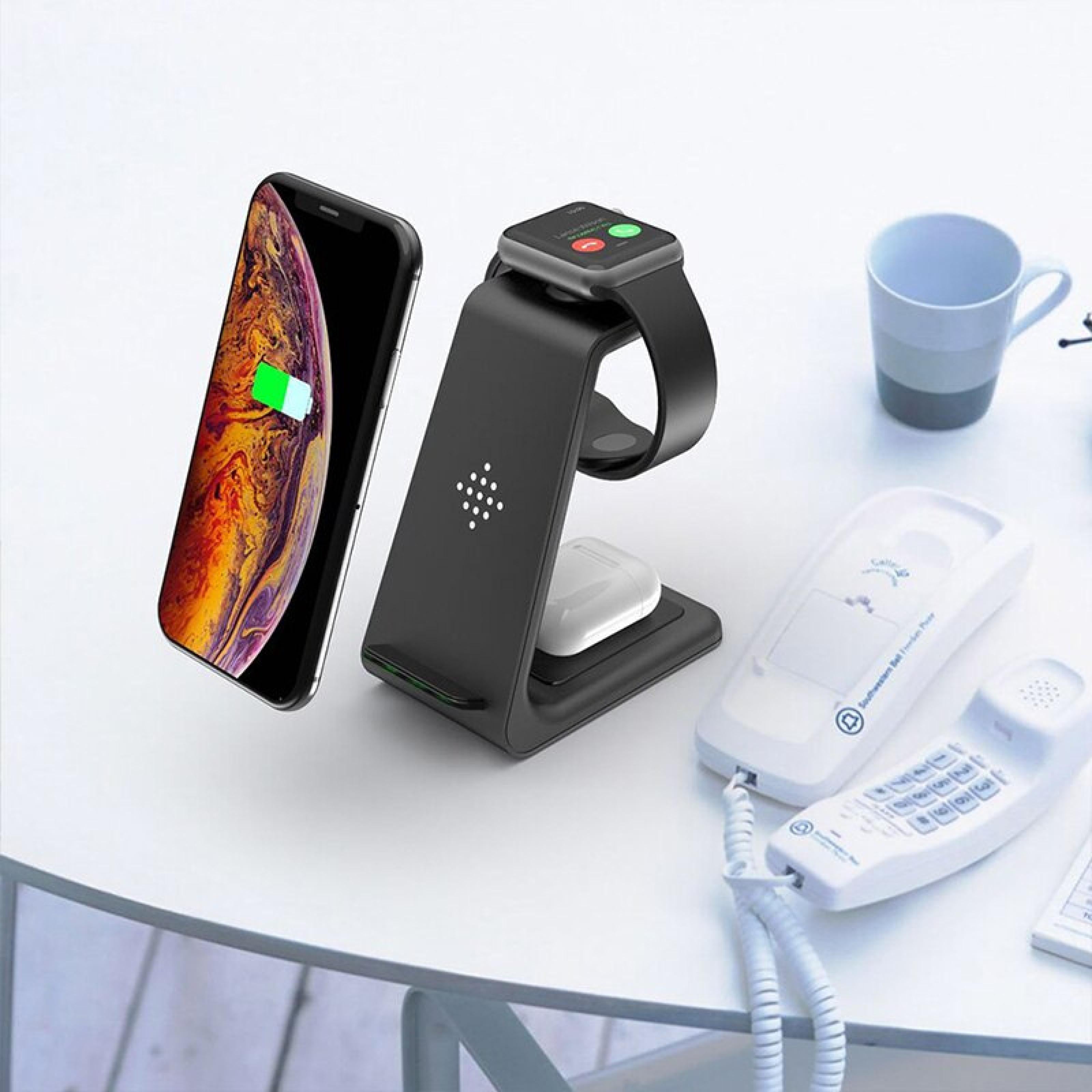 3-in-1 wireless charging station